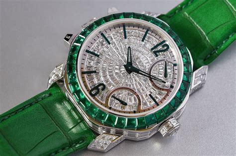 The Bvlgari Octo Roma Emerald Grande Sonnerie (Live Pics)